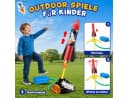 Wootoy Spielzeug-Gartenset Schaumstoff Raketenwerfer Launcher 8-tlg. Blau Bild 1