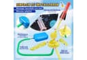 Wootoy Spielzeug-Gartenset Schaumstoff Raketenwerfer Launcher 8-tlg. Blau Bild 5