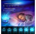 Wootoy LED Nachtlicht Wasserwellen-Lampe Weiss RGB Projektor Bild 5