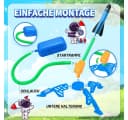 Wootoy Raketenwerfer-Set 4-tlg. Schaumstoffraketen mit Luftbalg Bild 5