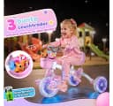 Wootoy Kinderdreirad 5-in-1 mit Schiebestange und Leuchträder Bild 3
