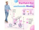 Wootoy Kinderdreirad 5-in-1 mit Schiebestange und Leuchträder Bild 4