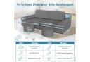 15-teiliges Modulares Kindersofa aus Cord Bild 1