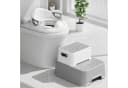 TLGREEN Toilettentrainer Kinder mit Tritthocker & Rückenlehne Bild 2