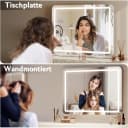 TLGREEN Schminkspiegel mit Beleuchtung Hollywood-Spiegel 58x46cm Bild 5