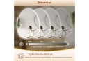 TLGREEN Badspiegel mit Beleuchtung Asymmetrisch LED Dimmbar Bild 5