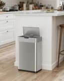 TLGREEN Sensor-Mülleimer 50L Softclose Klemmring Bild 1