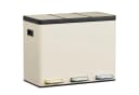 TLGREEN Mülltrennsystem 3x15L Edelstahl mit Soft-Close und Fußpedal Bild 2