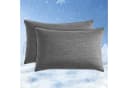 Elegear Kissenbezug 2er Set Kühlend Schwarz 40x80cm Bild 2