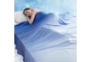 Elegear Sommerbettdecke Kühldecke Doppelseitig Blau Grau Bild 2