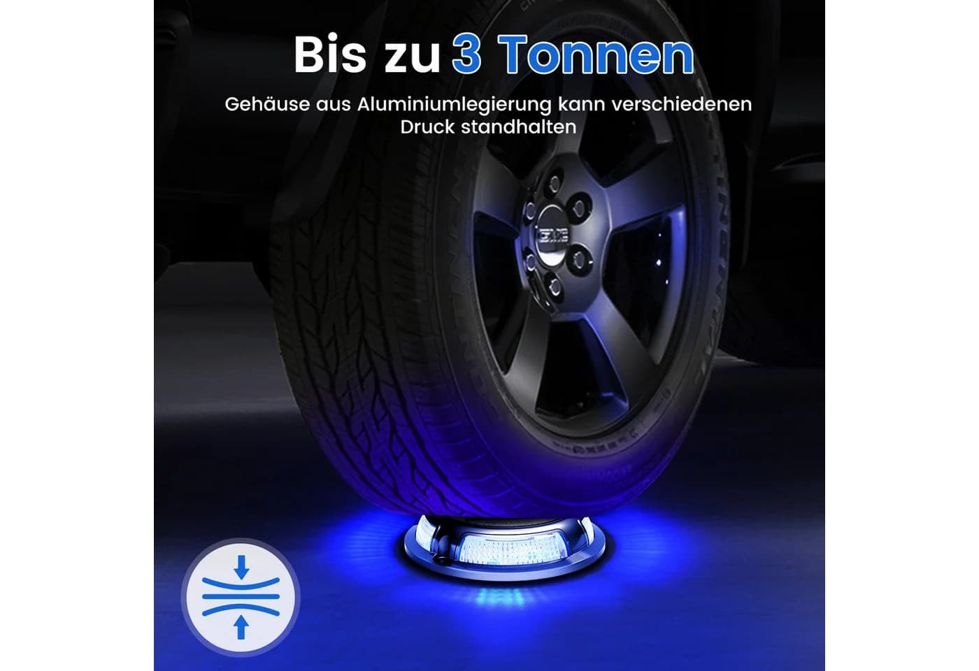 Elegear Solarleuchte 4/8 Stück Blau/Weiß Gartenleuchte - Bild 4