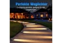 Quntis LED Solarleuchte Warmweiß Solar Gartenbeleuchtung Bild 1