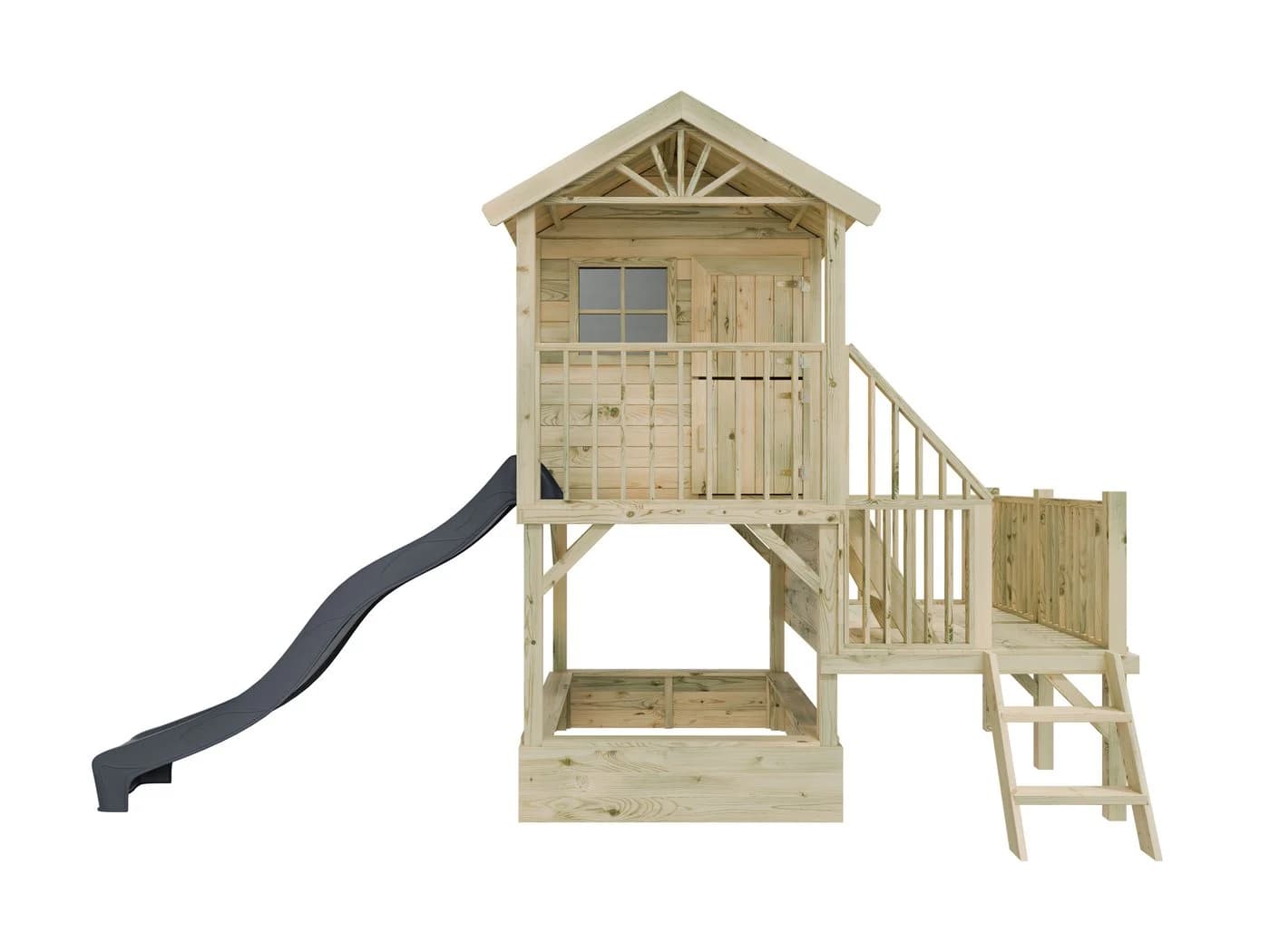 Prestige Garden Stelzenhaus Amsterdam Kiefernholz mit Rutsche - Bild 5