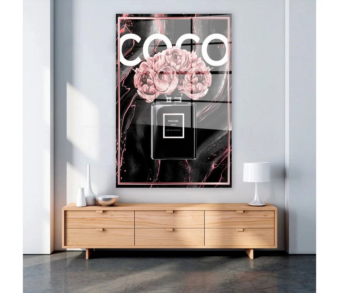 Artedinoi Acrylglasbild Parfüm Coco Style Flasche Pop Art - Bild 3