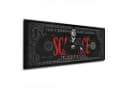 Artedinoi Leinwandbild Motivation Dollar Zitat Schwarz/Rot Bild 2