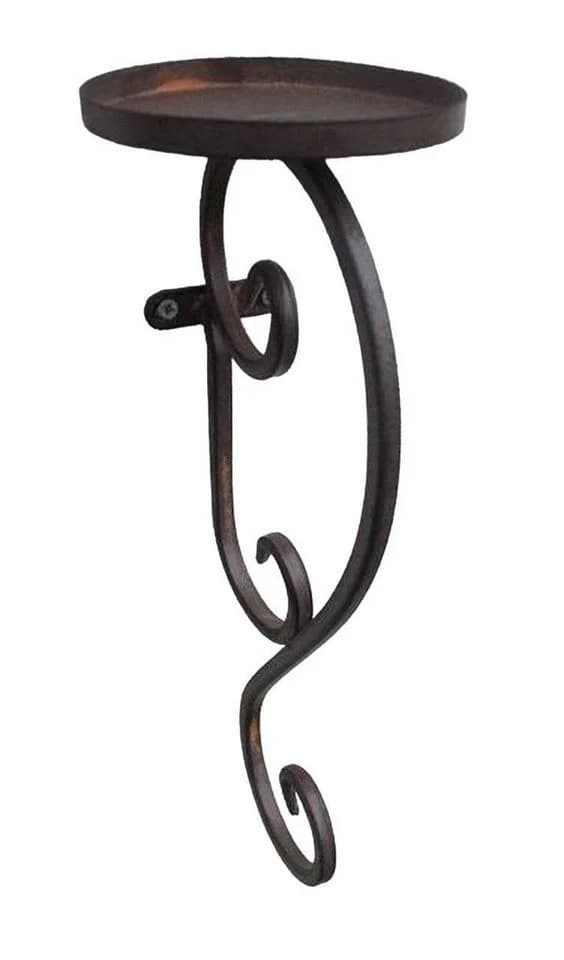 Deko-Impression Mediterraner Wandkerzenhalter Eisen - Bild 2