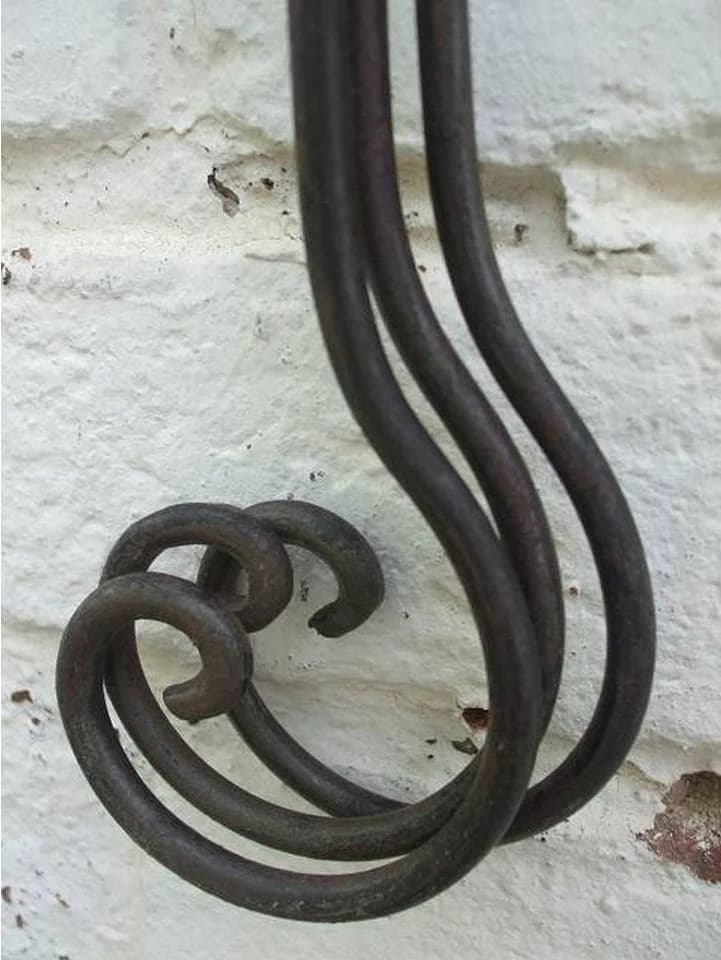 Deko-Impression Verlängerungshaken 3 Stück 50 cm Eisen, Antik
