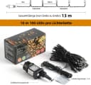 Elegear LED-Lichterkette 10-100M Warmweiß 8 Modi Lichtervorhang Weihnachtsbaum Deko Bild 5