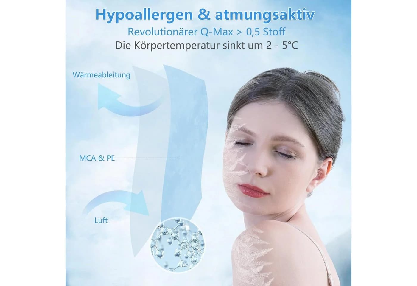 Kühlender Baumwoll-Kissenbezug für den Sommer - Bild 5