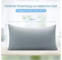 Elegear Kissenhüllen 2er Pack Cooling Grau/Blau Arc-Chill Bild 4