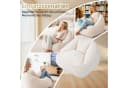 HomeMiYN Sitzsack „Birne“ Cord Beige Ergonomisch Bild 4