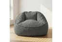 HomeMiYN Sitzsack Birne Grau Cord Sessel Bild 2
