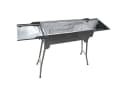 walexo Holzkohlegrill Mangal Edelstahl mit 14 Spießen Bild 4