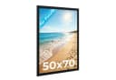 Lindahandel Bilderrahmen Schwarz MDF mit Plexiglas Bild 2