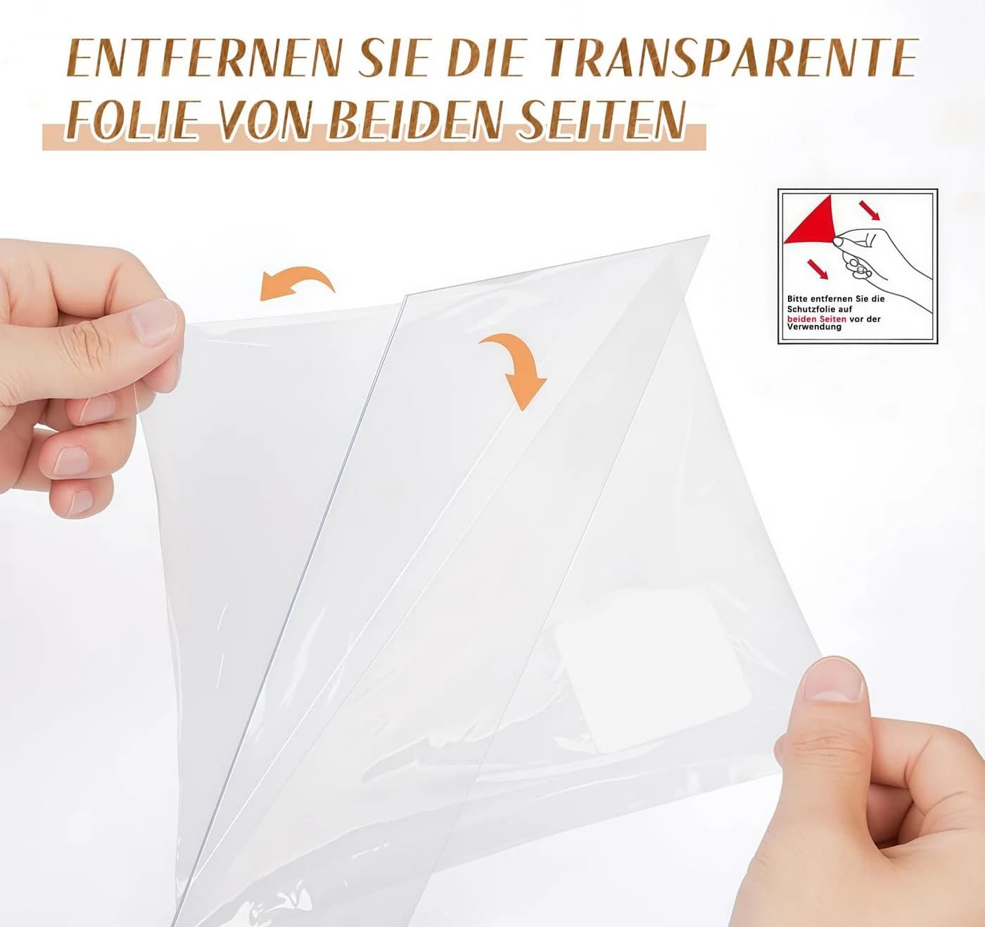 Lindahandel Bilderrahmen Schwarz MDF mit PS-Glas - Bild 3