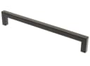 livingpoint24 Möbelgriff BA 192mm Schwarz Matt Edelstahl Bild 2