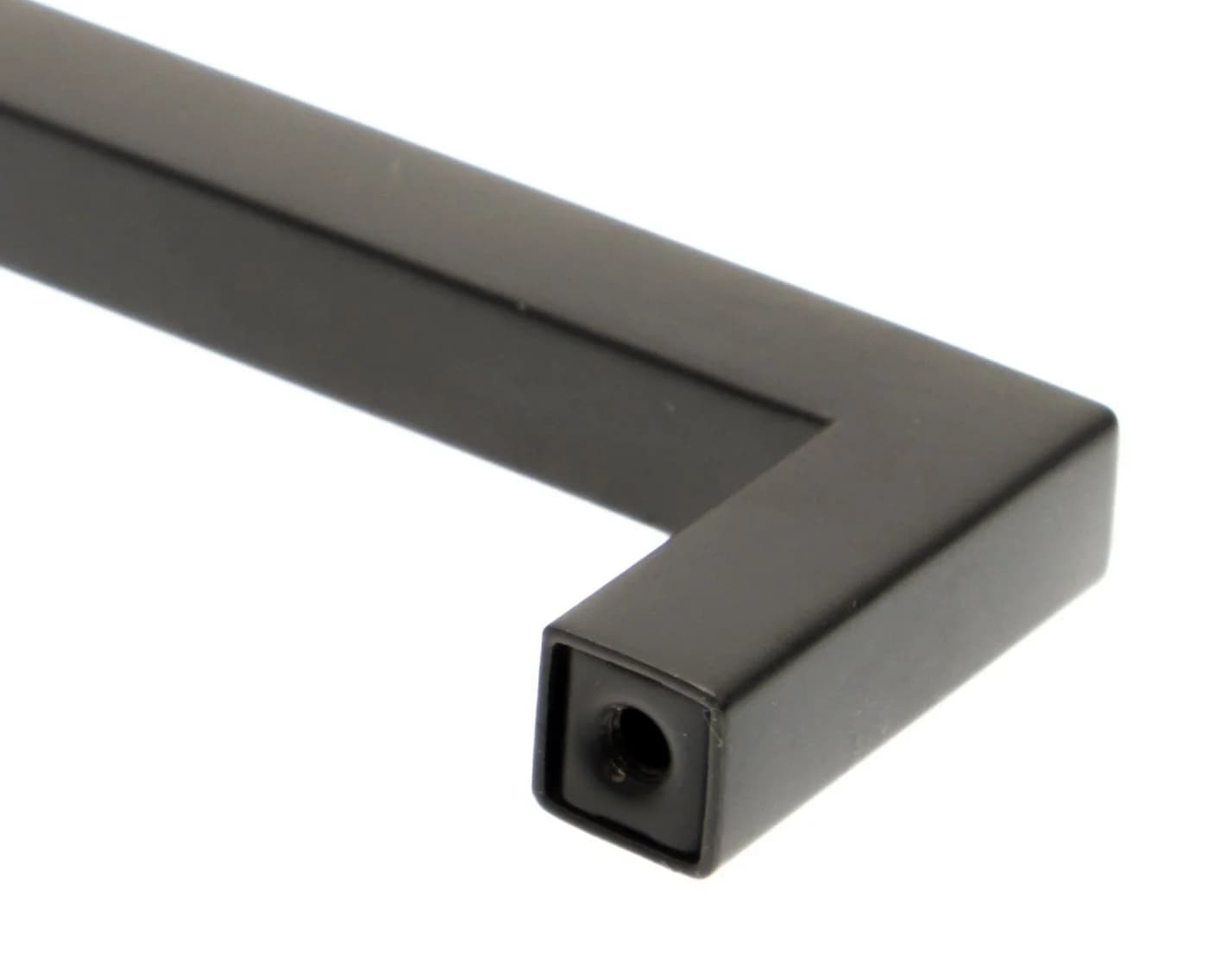 livingpoint24 Möbelgriff BA 192mm Schwarz Matt Edelstahl - Bild 3