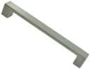 livingpoint24 Möbelgriff BA 160mm Edelstahloptik matt eckig Bild 1