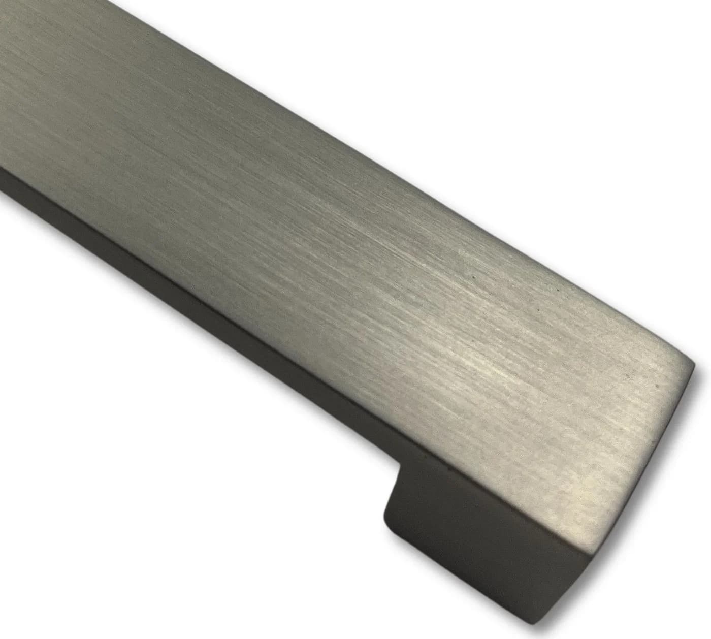 livingpoint24 Möbelgriff BA 160mm Edelstahloptik matt eckig - Bild 4