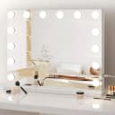 YOLEO Schminkspiegel 14 LED Hollywood Schminktischspiegel 3 Farbtemperaturen Bild 2