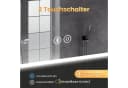 YOLEO Badspiegel LED Badezimmerspiegel 60x100cm Bild 1