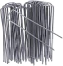 OUNUO Verzinkte Bodenanker 100-St. Rostfrei Stahl 15 cm Bild 2