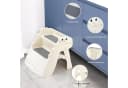 OUNUO Tritthocker Kleinkind-Hocker 2-stufiger faltbarer Tritthocker Bild 5