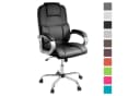 TPFLiving Chefsessel Denver XXL Bürostuhl Kunstleder Schwarz Bild 2