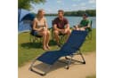 TPFGarden Gartenliege Athen Blau Kippbar Faltbar Bild 5