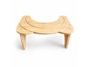GarveeMore Bambus-Toilettenhocker 18 cm Ergonomisch Rutschfest Bild 2