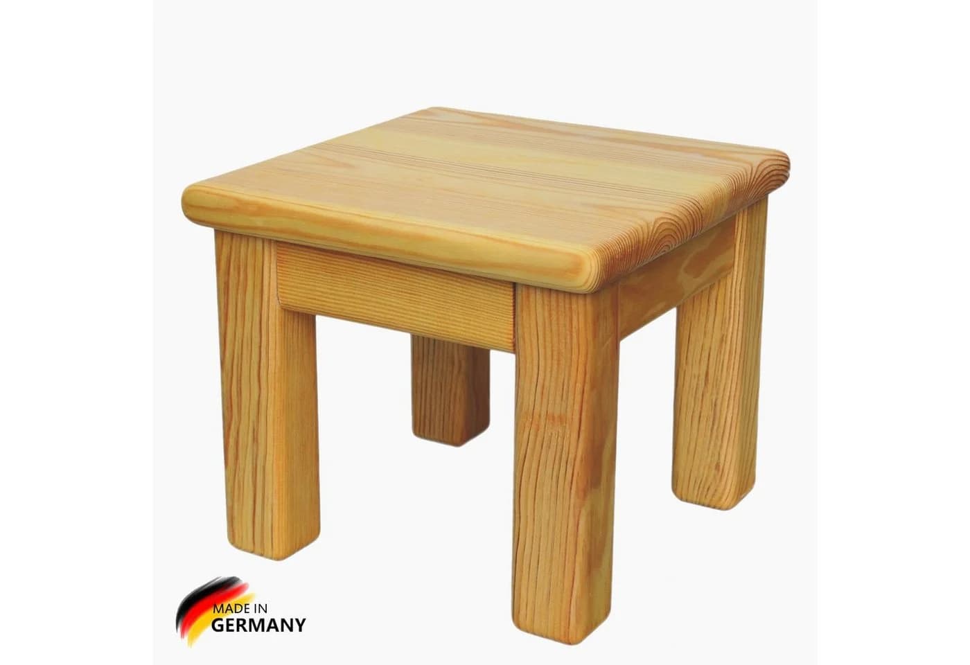 Madera Spielzeuge Hocker Kleiner Bruder Beige Massivholz 21 cm - Bild 3