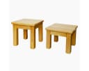 Madera Spielzeuge Hocker Kleiner Bruder Beige Massivholz 21 cm Bild 5