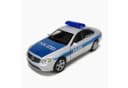 goki Polizei Mercedes 12 cm Rückzugmotor Blau-Weiß Bild 2