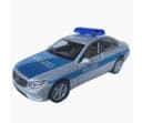 goki Polizei Mercedes 12 cm Rückzugmotor Blau-Weiß Bild 3