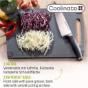 Coolinato Schneidebrett 3er Set Grau mit Saftrille Bild 3