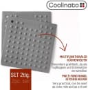 Coolinato Topflappen Set 2tlg. Silikon Multifunktion Bild 5