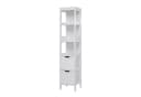 Mondeer Badezimmerschrank Hochschrank Badschrank 2 Schubladen 3 Regale Bild 2