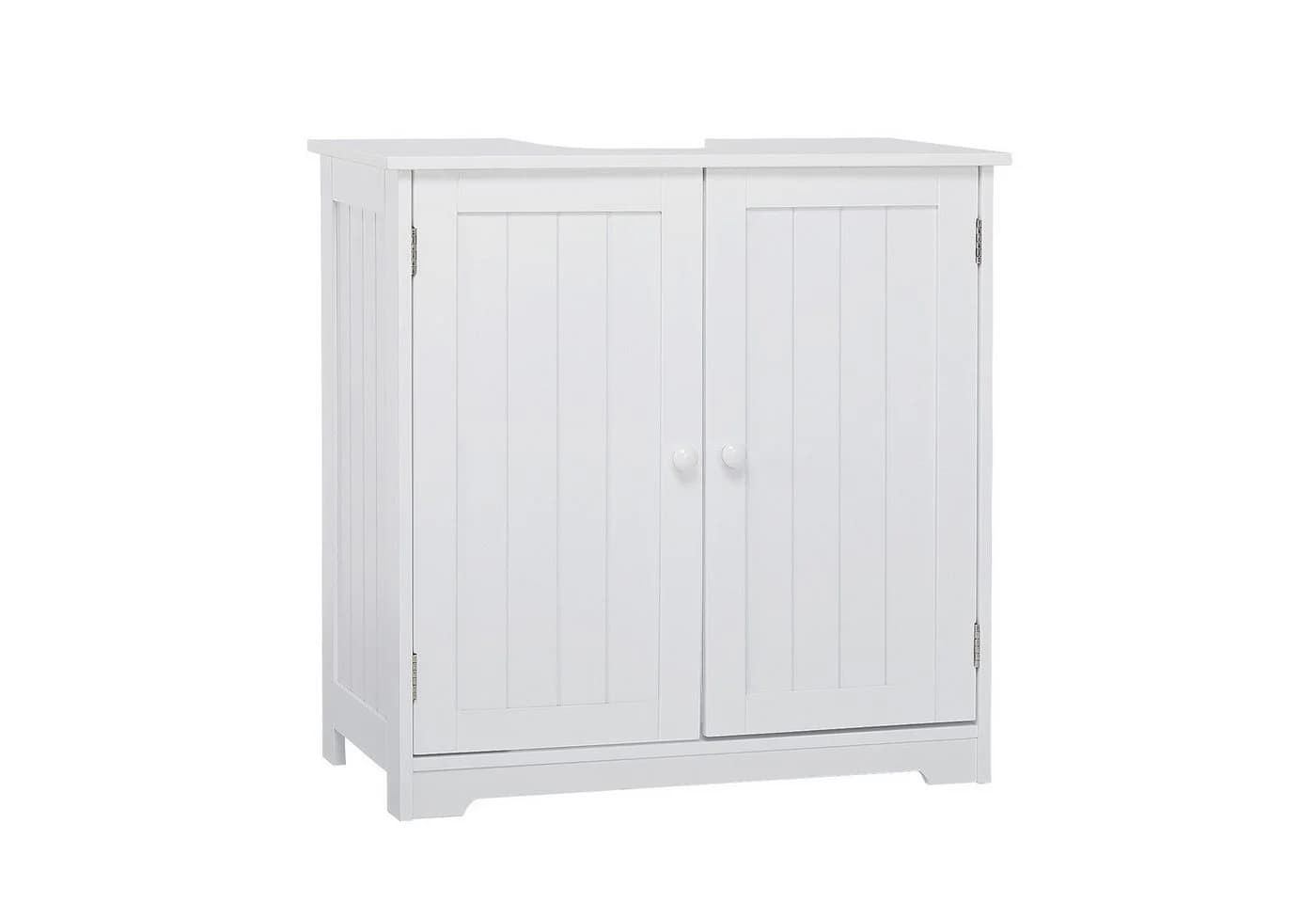 Mondeer Waschbeckenunterschrank Badezimmerschrank 60x30x60 cm Weiß - Bild 2