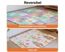 FOXSPORT Spielmatte faltbar Baby Spielmatte 180 x 200 x 1 cm, wasserdicht Krabbelmatte doppelseitig, BPA frei Bild 1