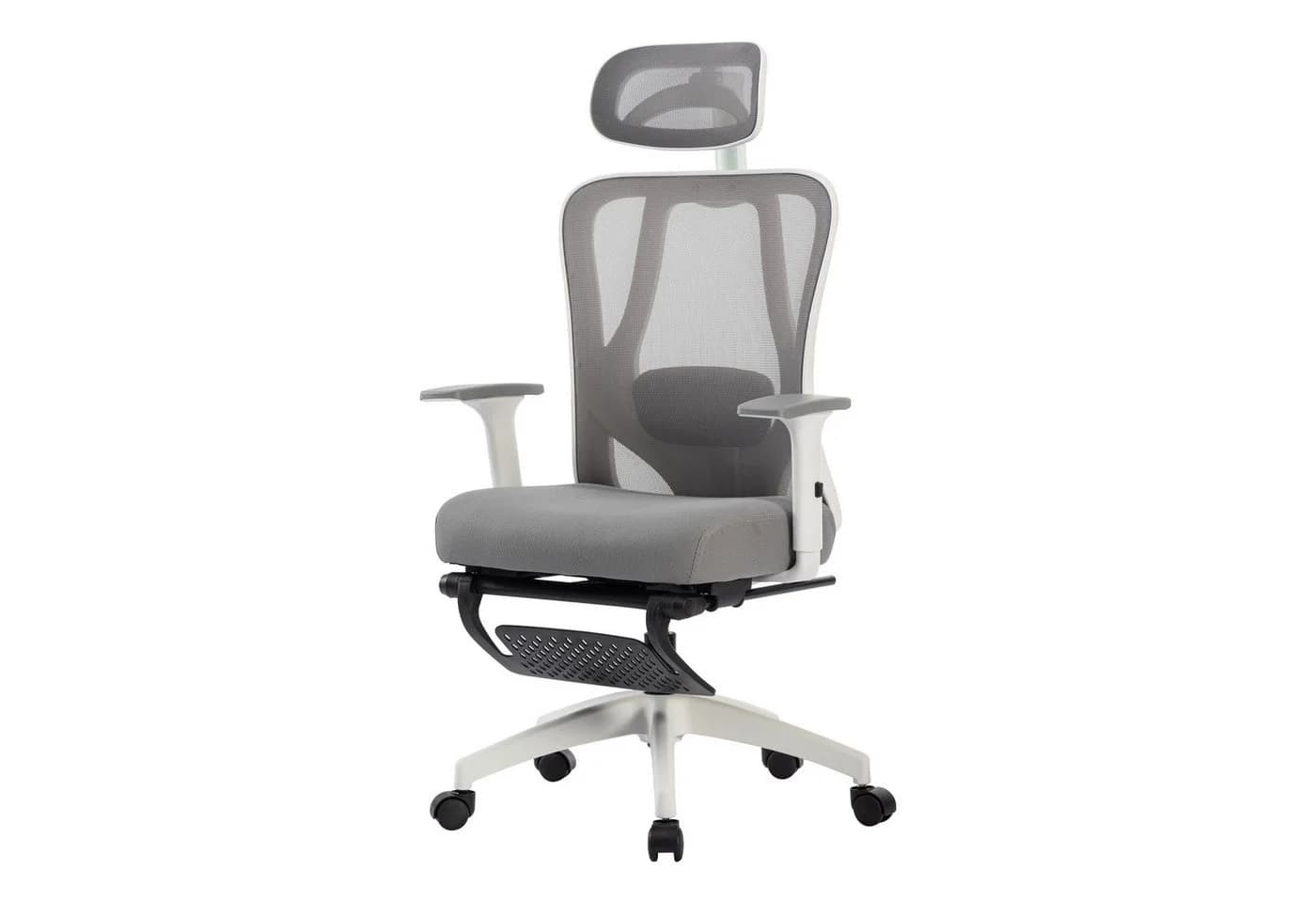 FOXSPORT Bürostuhl Ergonomisch Schwarz Wippfunktion 30° 150 kg - Bild 2